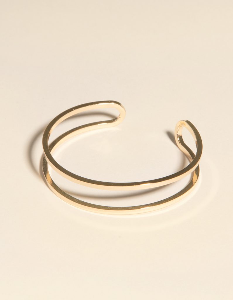 WEST OF MELROSE Open Cuff bracelet is a dainty styling piece that will accent any summer outfit.