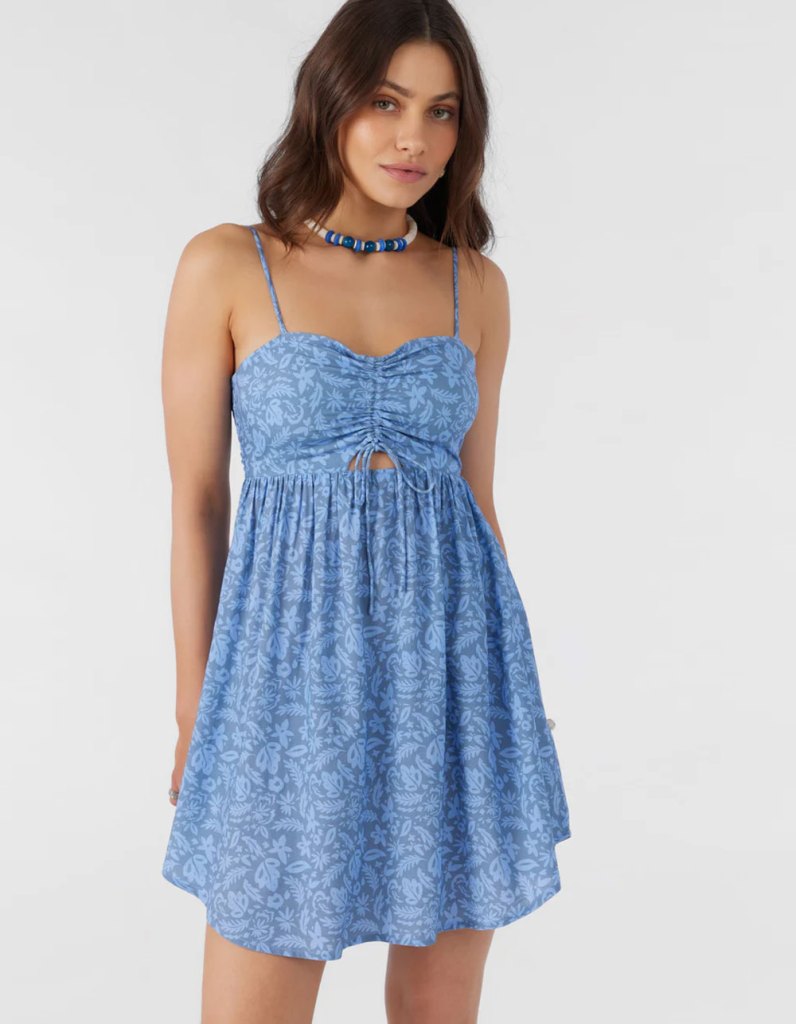 O'NEILL Meiko Atlantic Palm Womens Mini Dress 