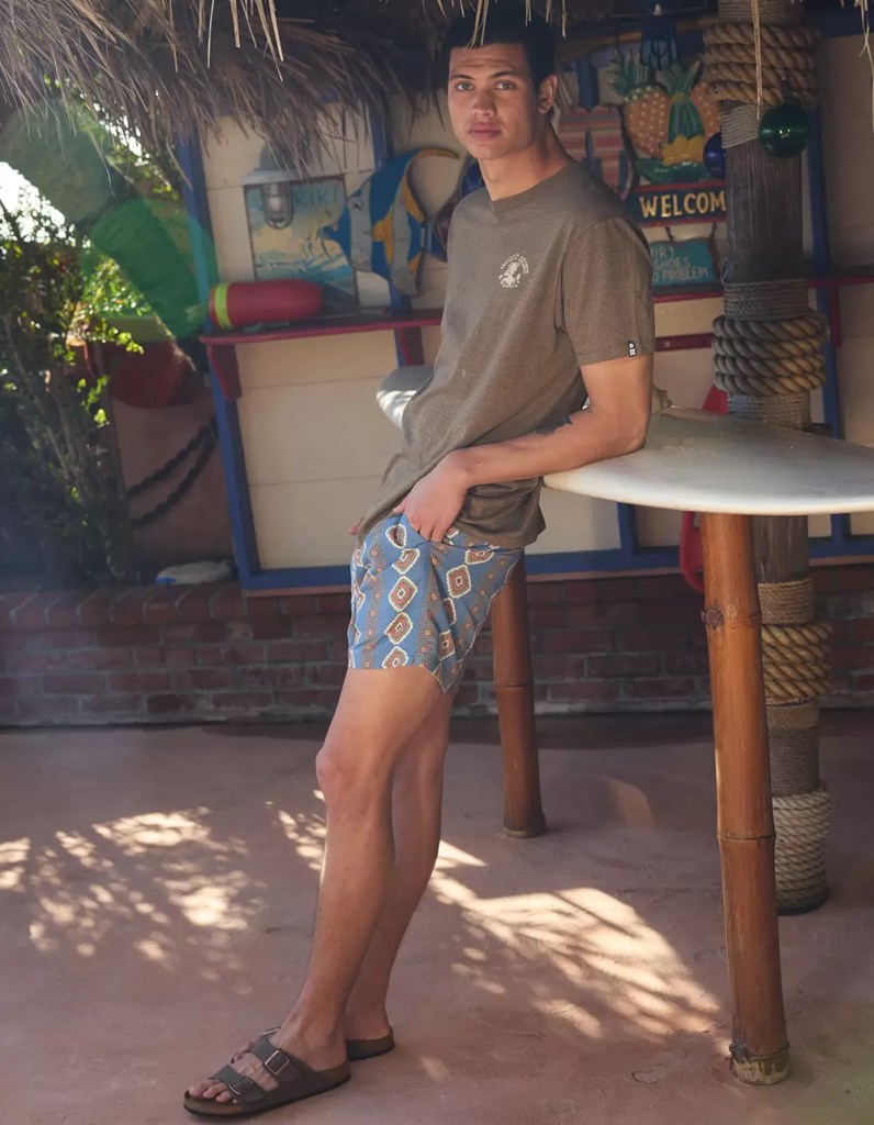 RSQ Mens 6 Nylon Shorts