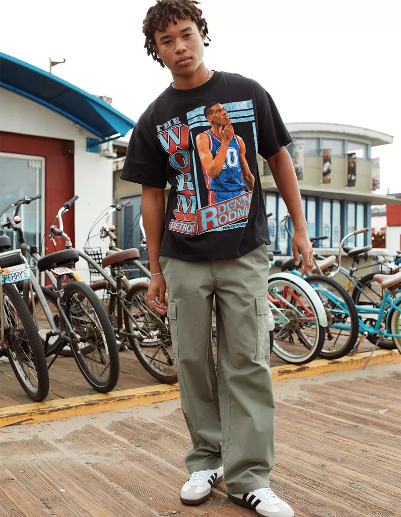 RSQ Mens Loose Cargo Pants
